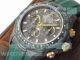 Swiss Automatic Rolex Daytona Carbon Fiber Replica Watch Green Leather Strap (5)_th.jpg